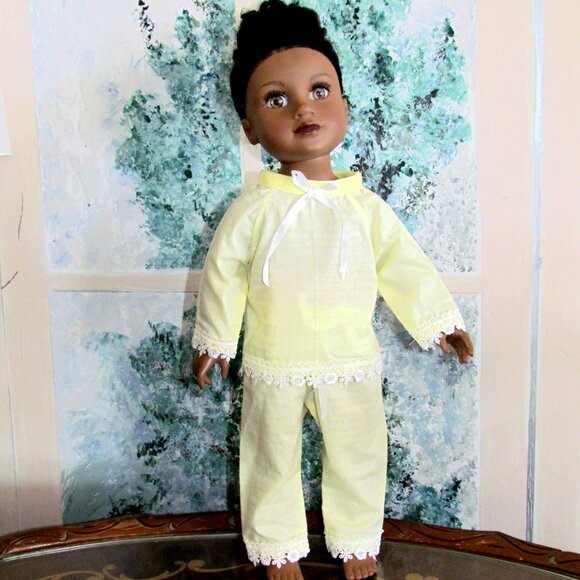 DOLL PAJAMAS SLIM 18" DOLL PJs fit JOURNEY GIRLS, MGA BEST FRIENDS CLUB BFC, NEW - Picture 6 of 6